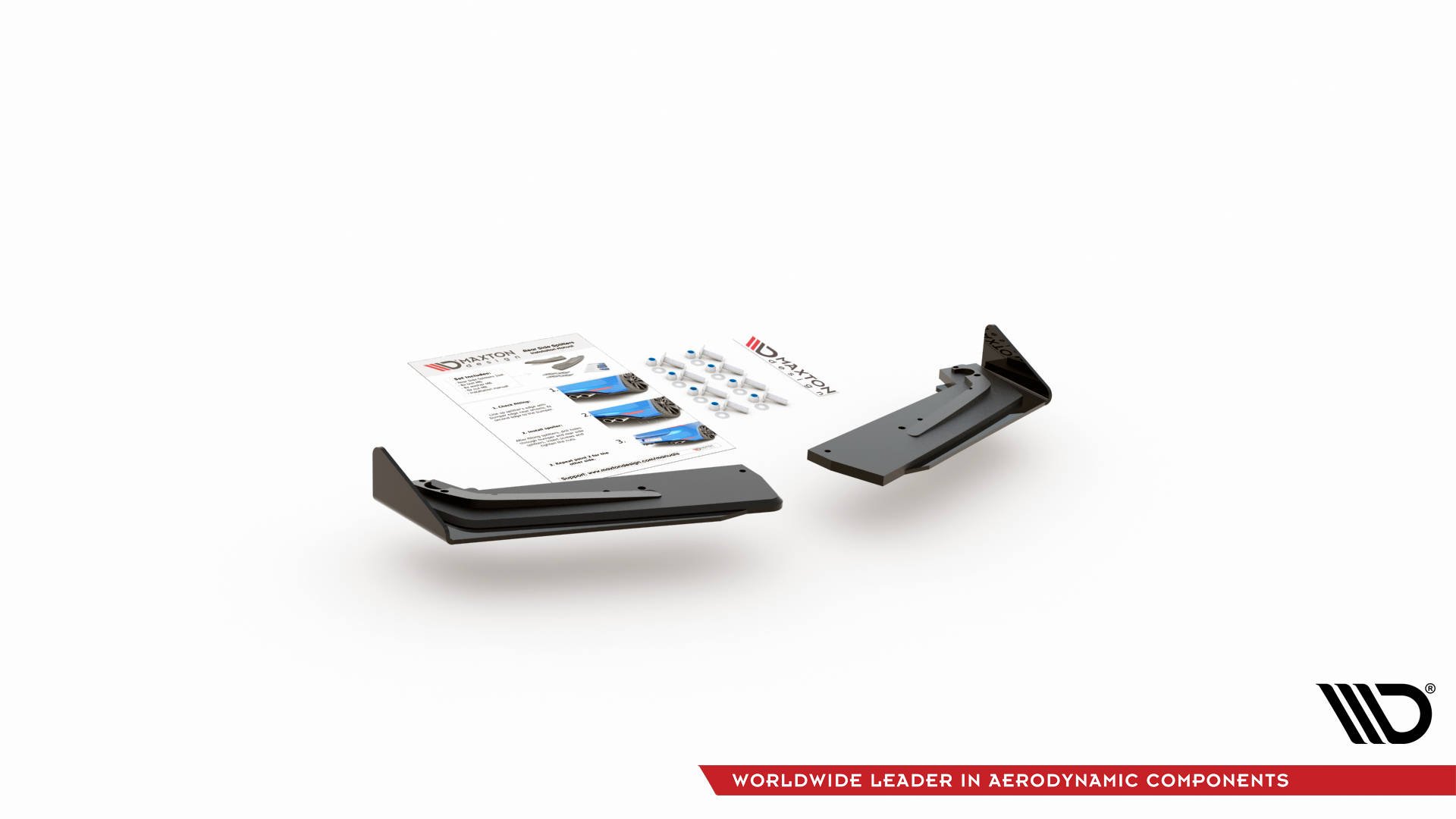 Street Pro Rear Side Splitters + Flaps Toyota GR Yaris Mk4 - Image 5