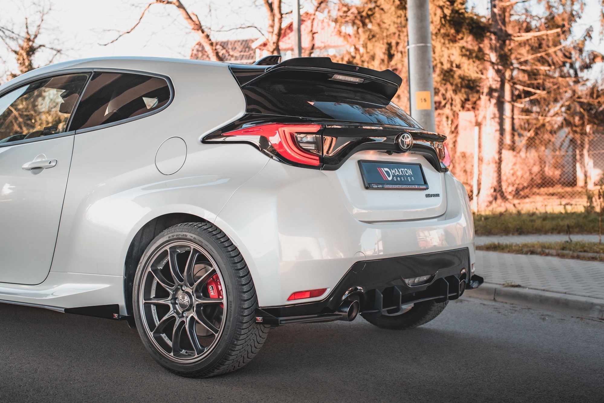 Street Pro Rear Side Splitters + Flaps Toyota GR Yaris Mk4 - Image 4