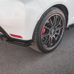 Street Pro Rear Side Splitters + Flaps Toyota GR Yaris Mk4