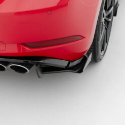 Street Pro Rear Side Splitters + Flaps VW Golf 7 R Facelift