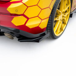 Street Pro Rear Side Splitters + Flaps Volkswagen Golf GTI Clubsport Mk8 Facelift
