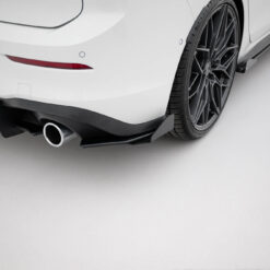 Alternative view of Street Pro Rear Side Splitters + Flaps Volkswagen Golf GTI / GTE / R-Line Mk8