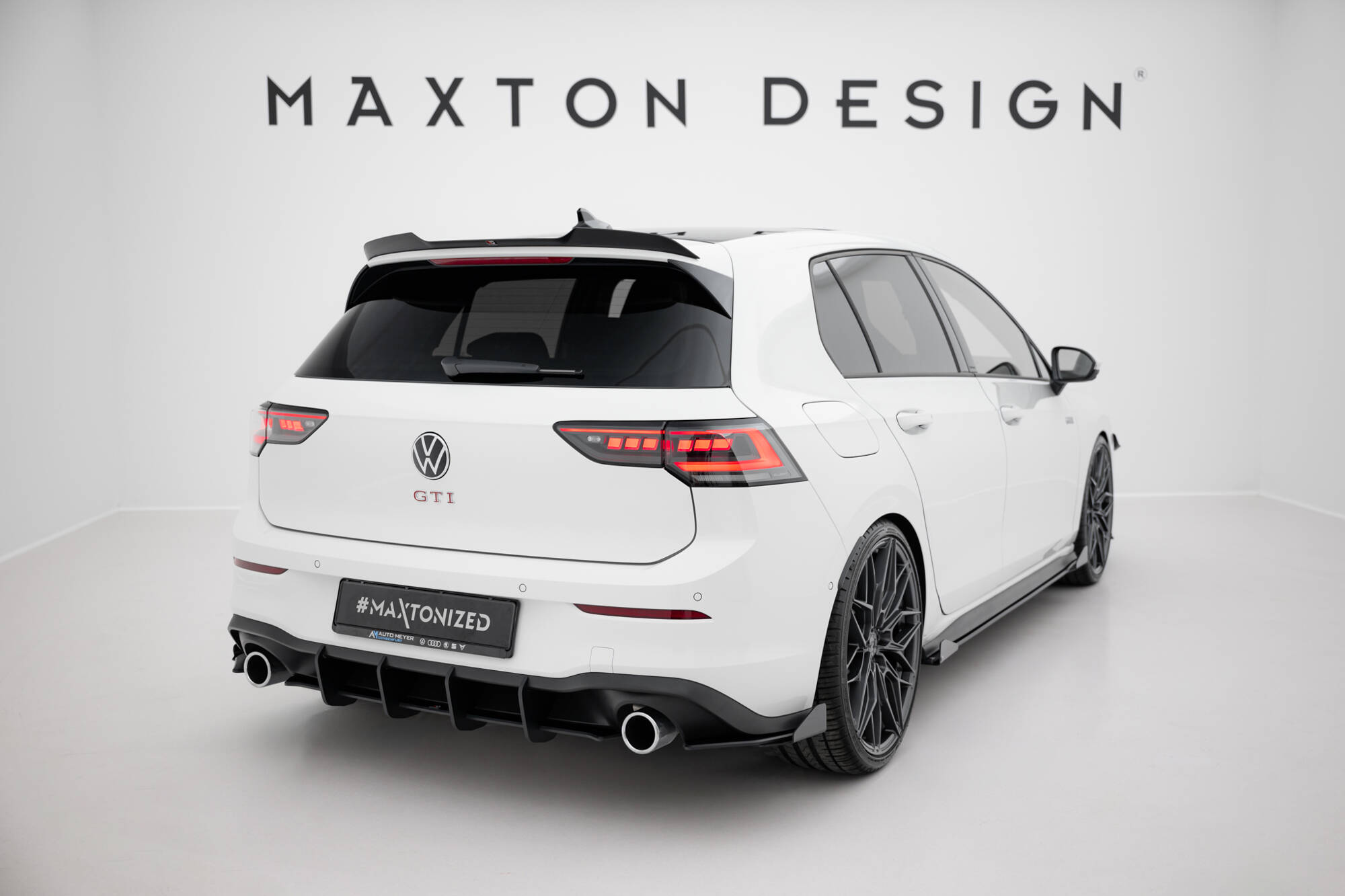 Street Pro Rear Side Splitters + Flaps Volkswagen Golf GTI / GTE / R-Line Mk8 - Image 3