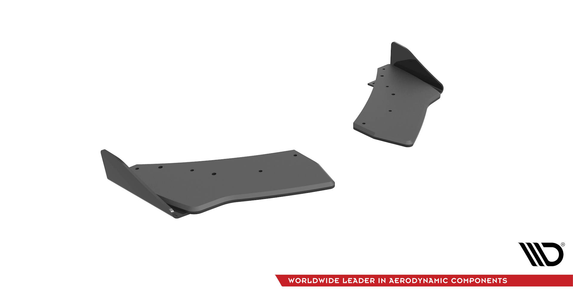 Street Pro Rear Side Splitters + Flaps Volkswagen Golf R Mk7 - Image 3