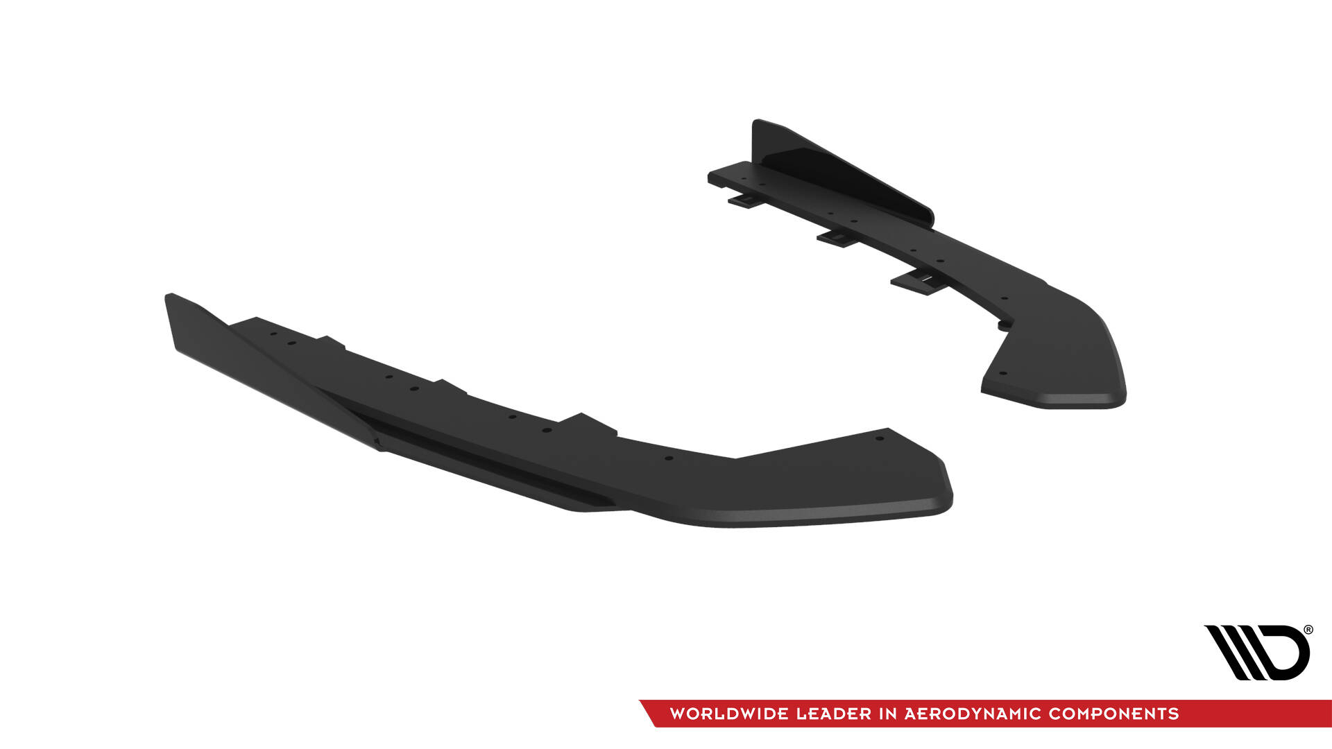 Street Pro Rear Side Splitters + Flaps Volkswagen Jetta GLI Mk7 - Image 4