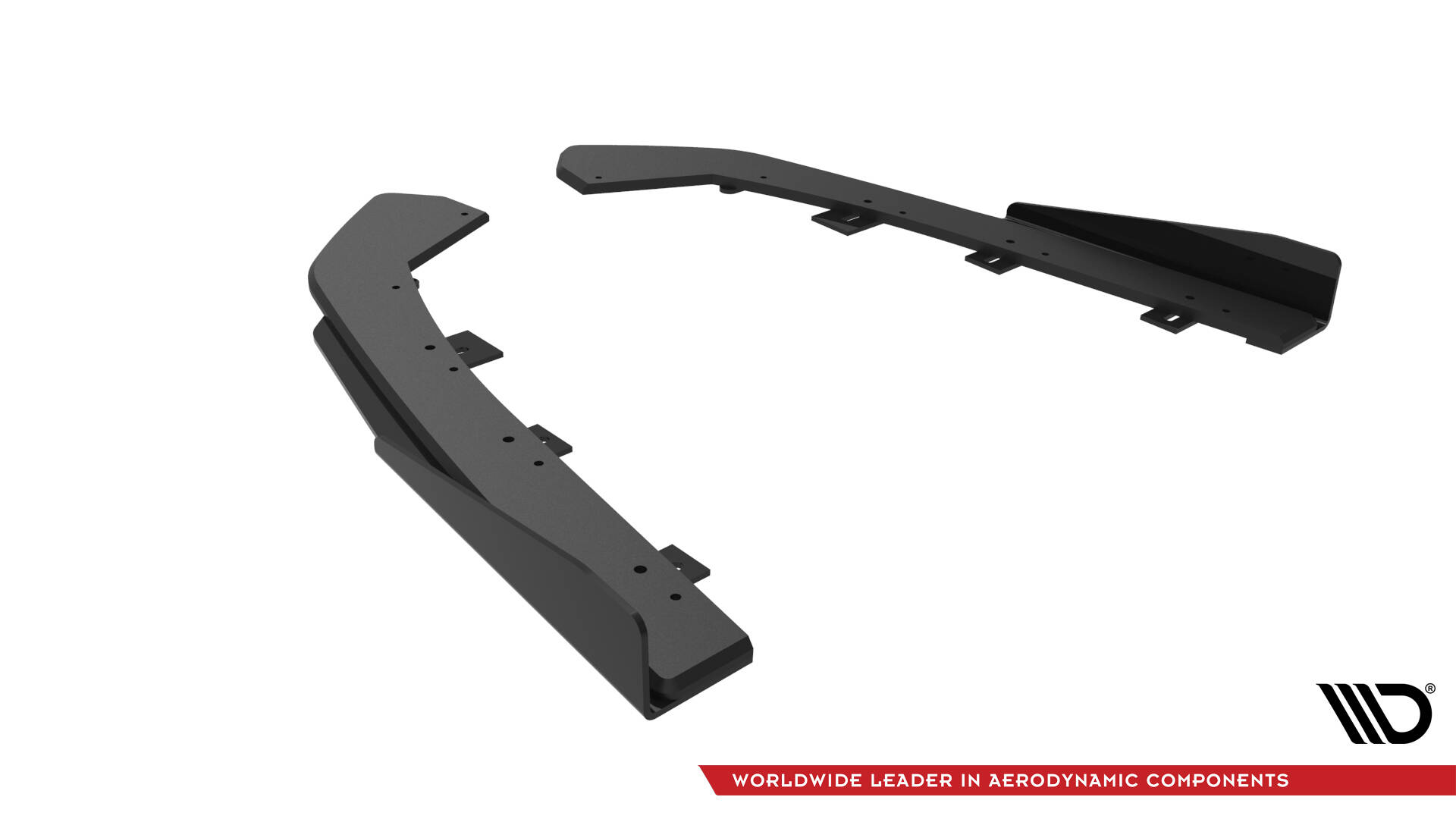 Street Pro Rear Side Splitters + Flaps Volkswagen Jetta GLI Mk7 - Image 5