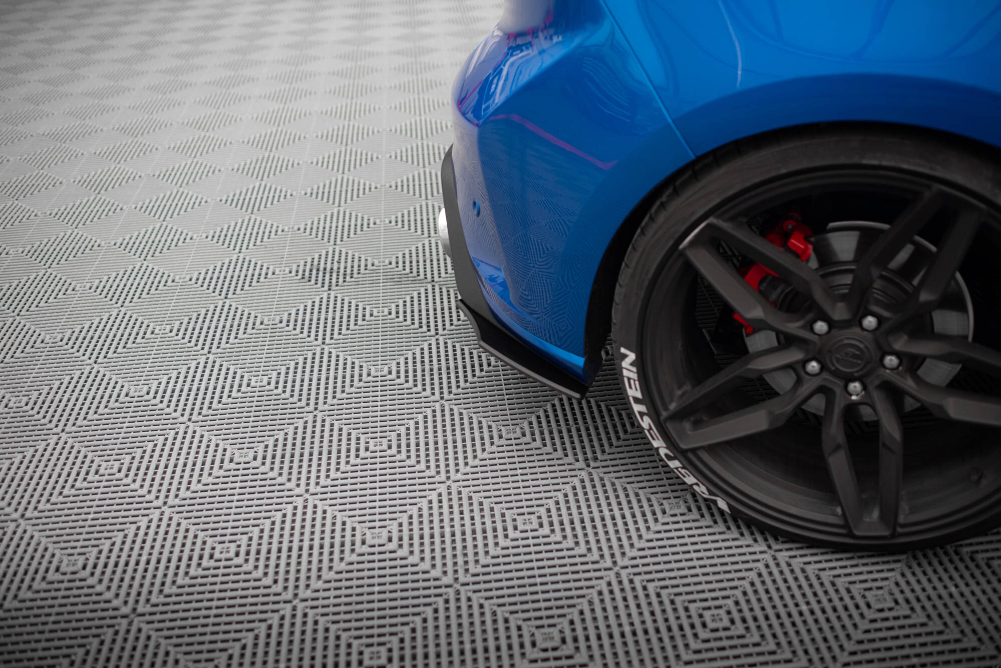 Street Pro Rear Side Splitters Ford Focus ST Mk4 - Image 5
