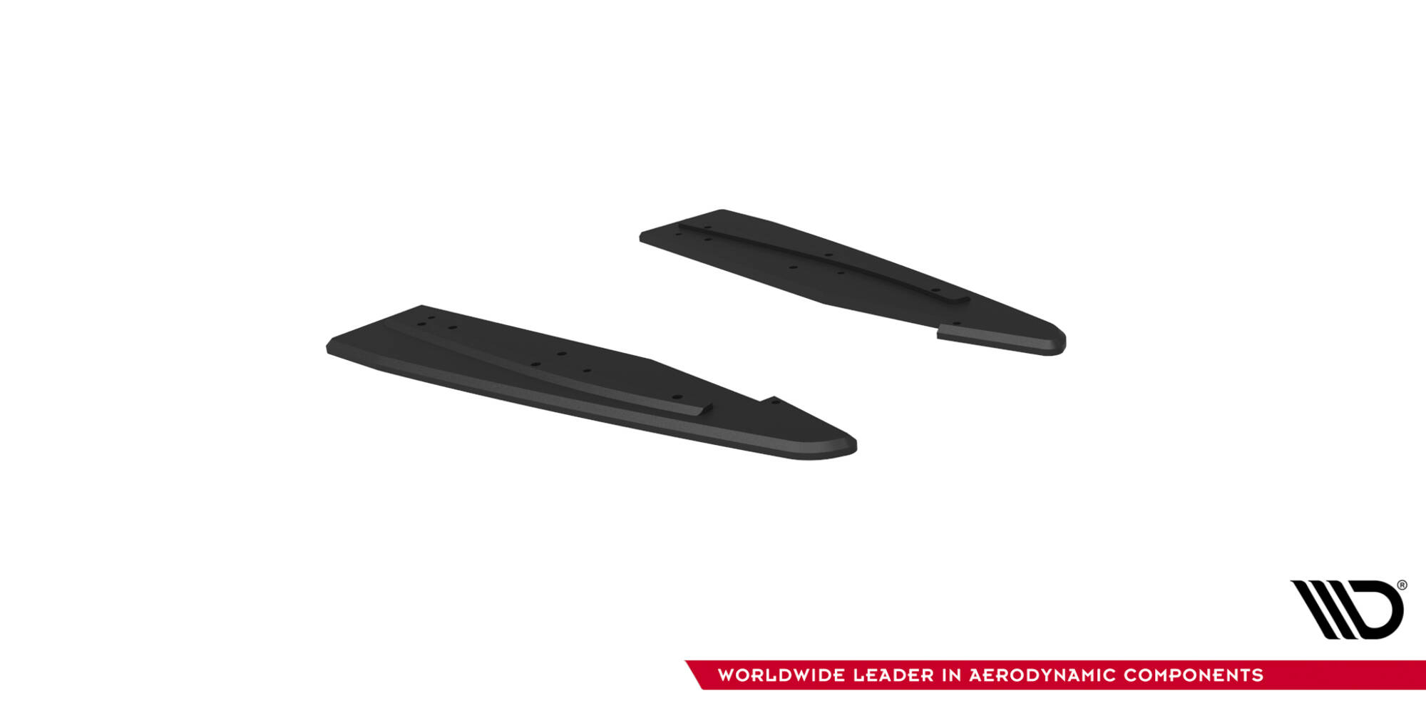 Street Pro Rear Side Splitters Ford Mustang GT Mk6 - Image 4