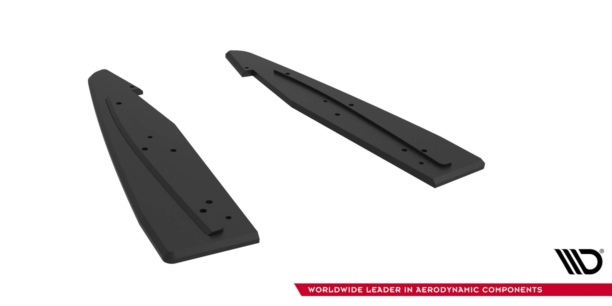 Street Pro Rear Side Splitters Ford Mustang GT Mk6 - Image 5