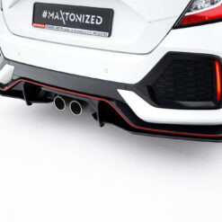 Alternative view of Street Pro Rear Side Splitters Honda Civic Sport Mk 10