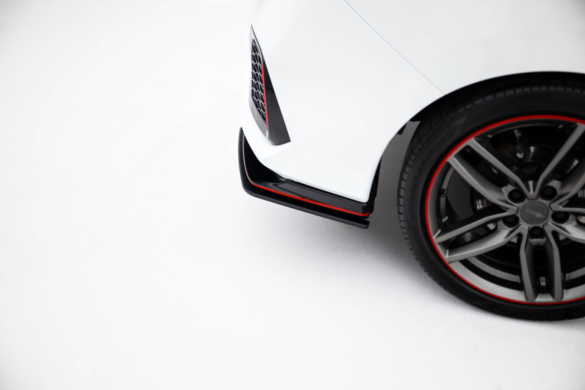 Street Pro Rear Side Splitters Honda Civic Sport Mk 10 - Image 3