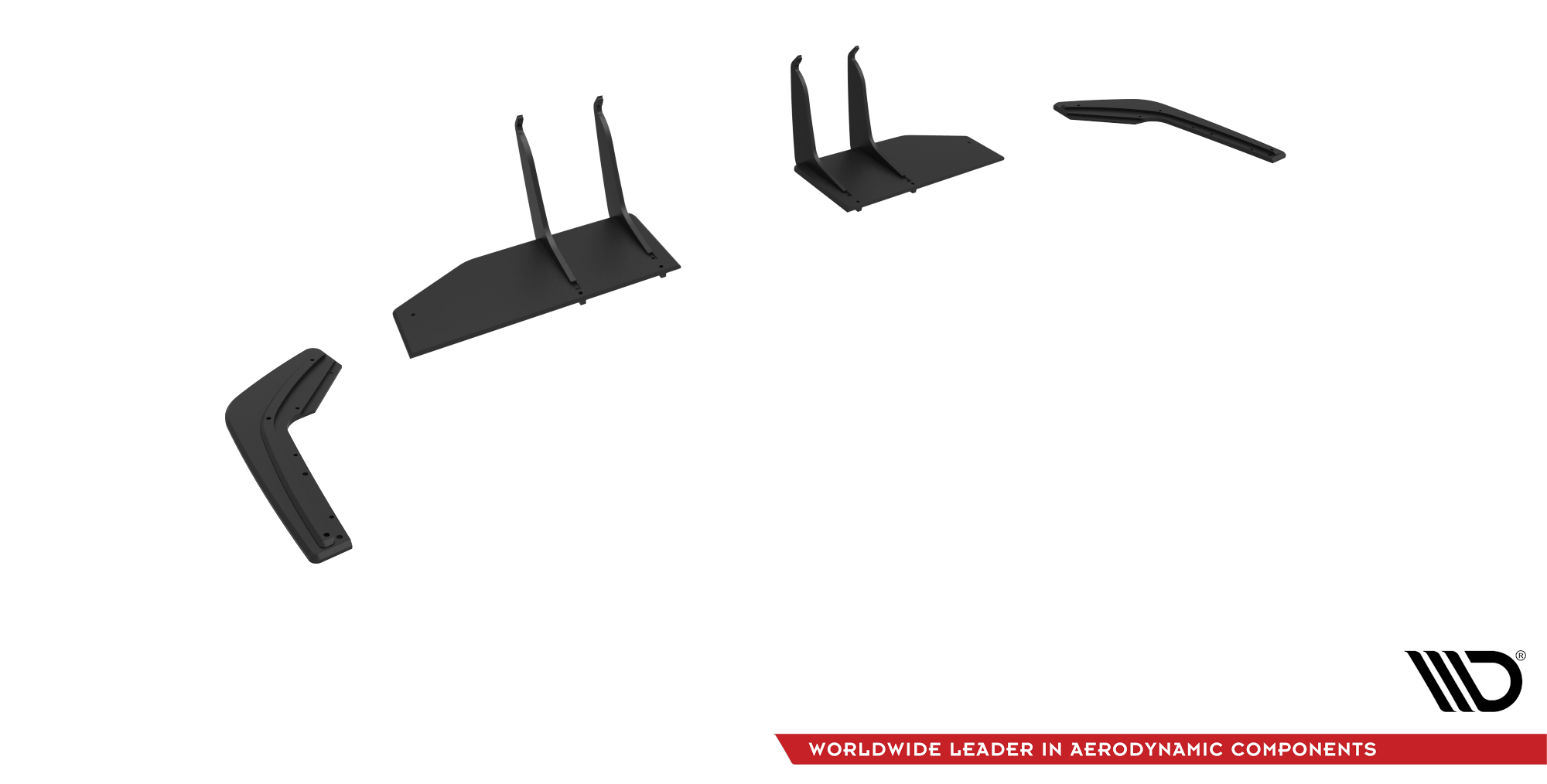 Street Pro Rear Side Splitters Honda Civic Type-R Mk 11 - Image 7
