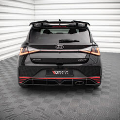 Alternative view of Street Pro Rear Side Splitters Hyundai I20 N Mk3