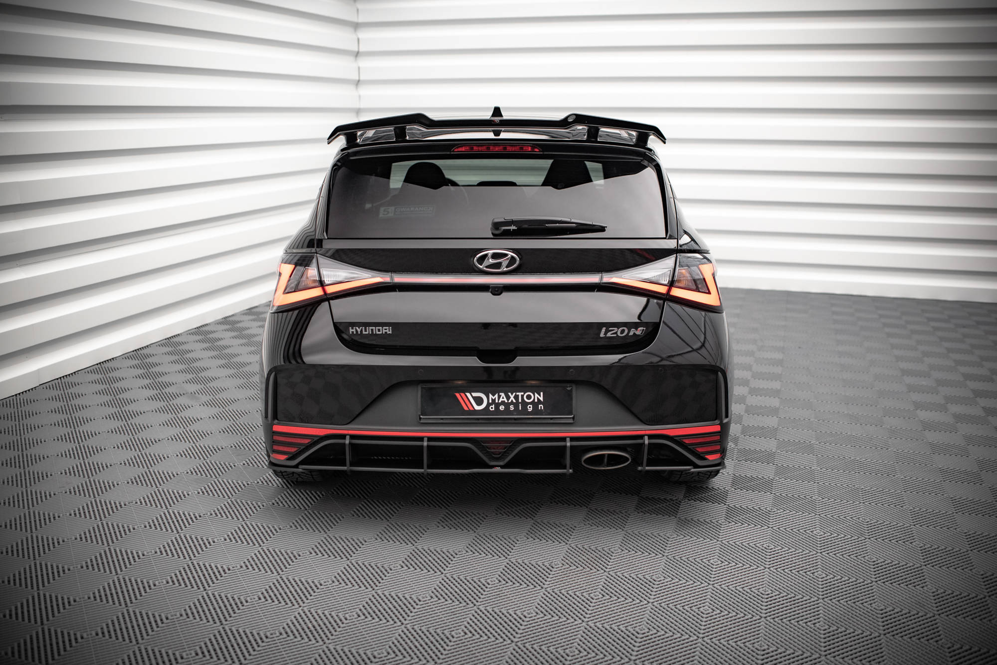 Street Pro Rear Side Splitters Hyundai I20 N Mk3 - Image 2