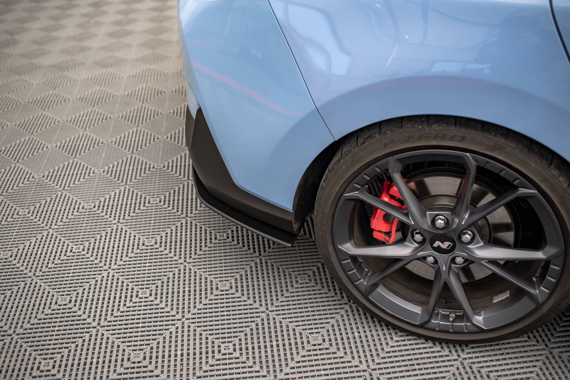 Street Pro Rear Side Splitters Hyundai I30 N Fastback Mk3 Facelift - Image 2