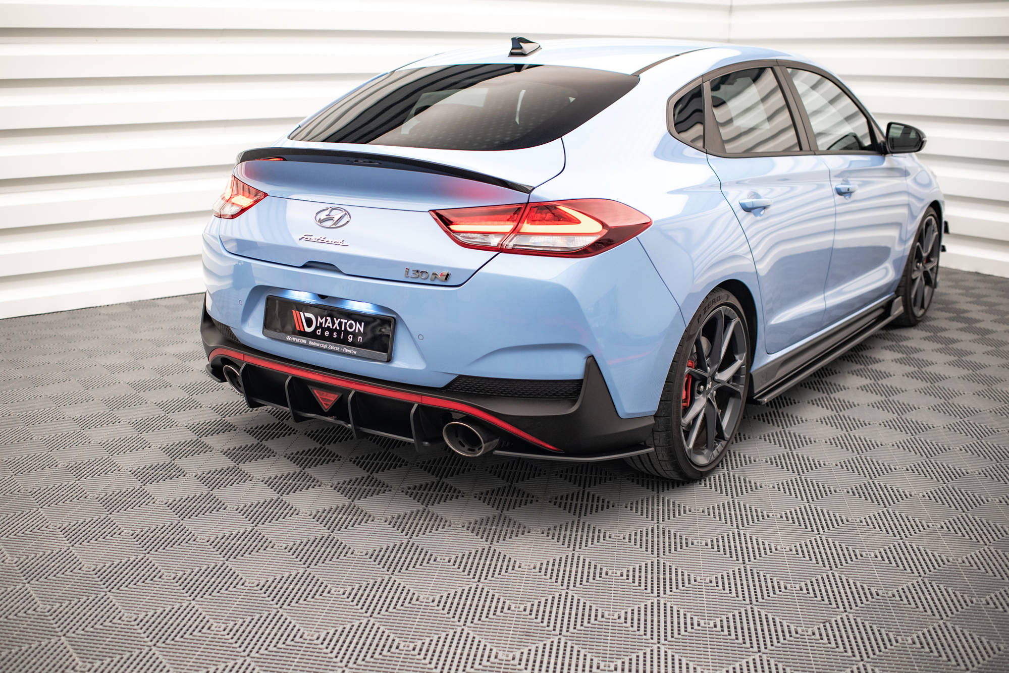 Street Pro Rear Side Splitters Hyundai I30 N Fastback Mk3 Facelift - Image 3