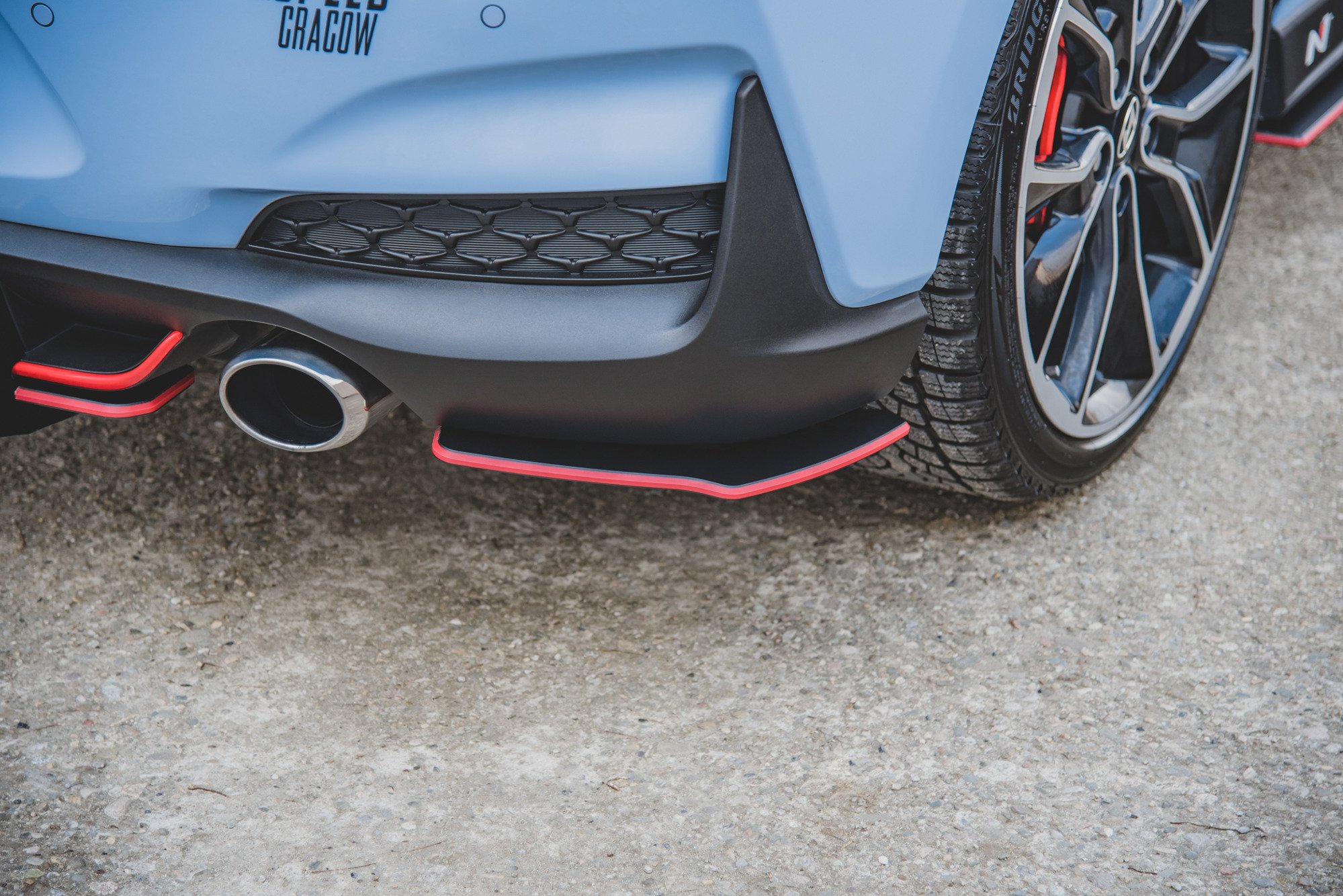 Street Pro Rear Side Splitters Hyundai I30 N Mk3 Hatchback - Image 7