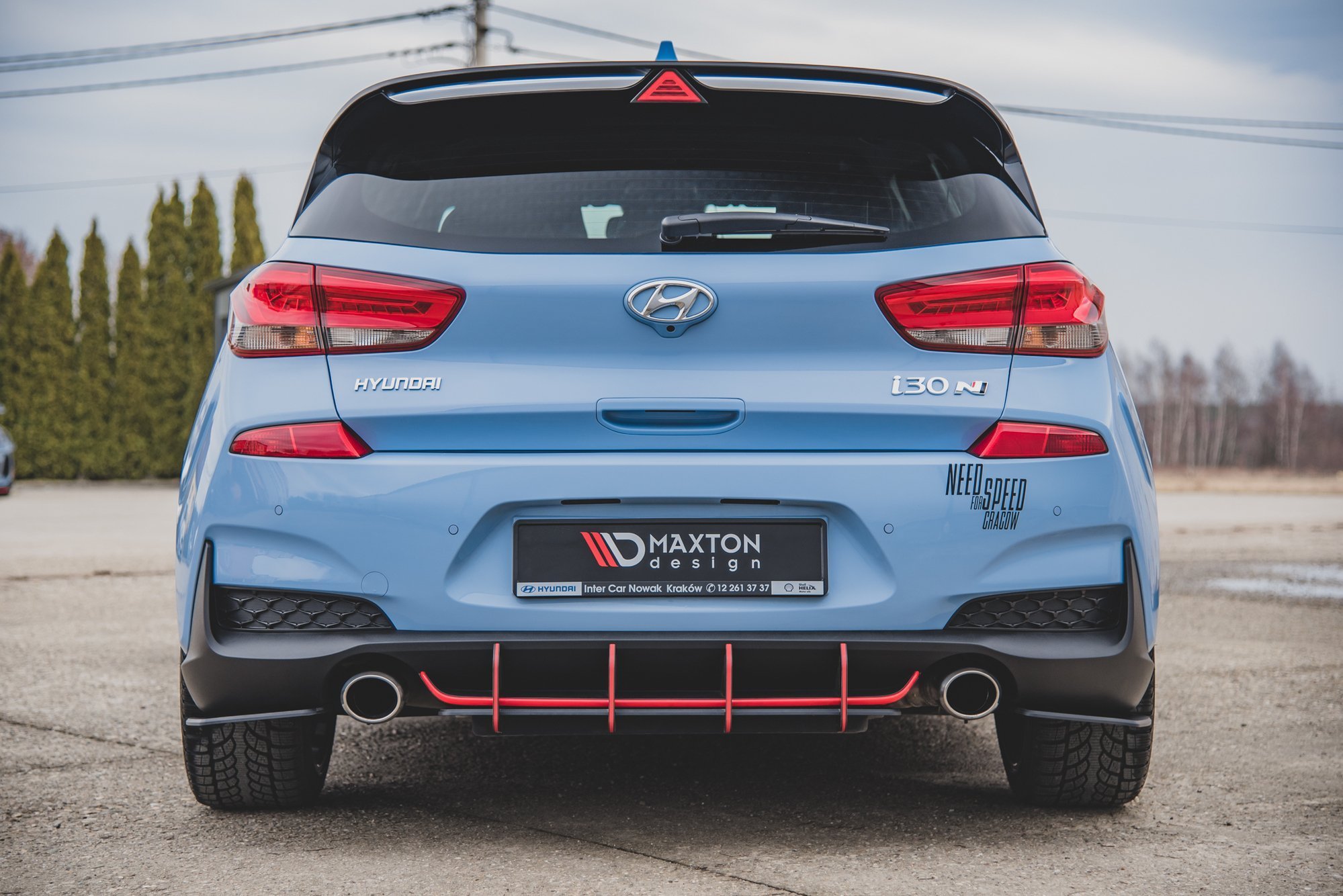 Street Pro Rear Side Splitters Hyundai I30 N Mk3 Hatchback - Image 3