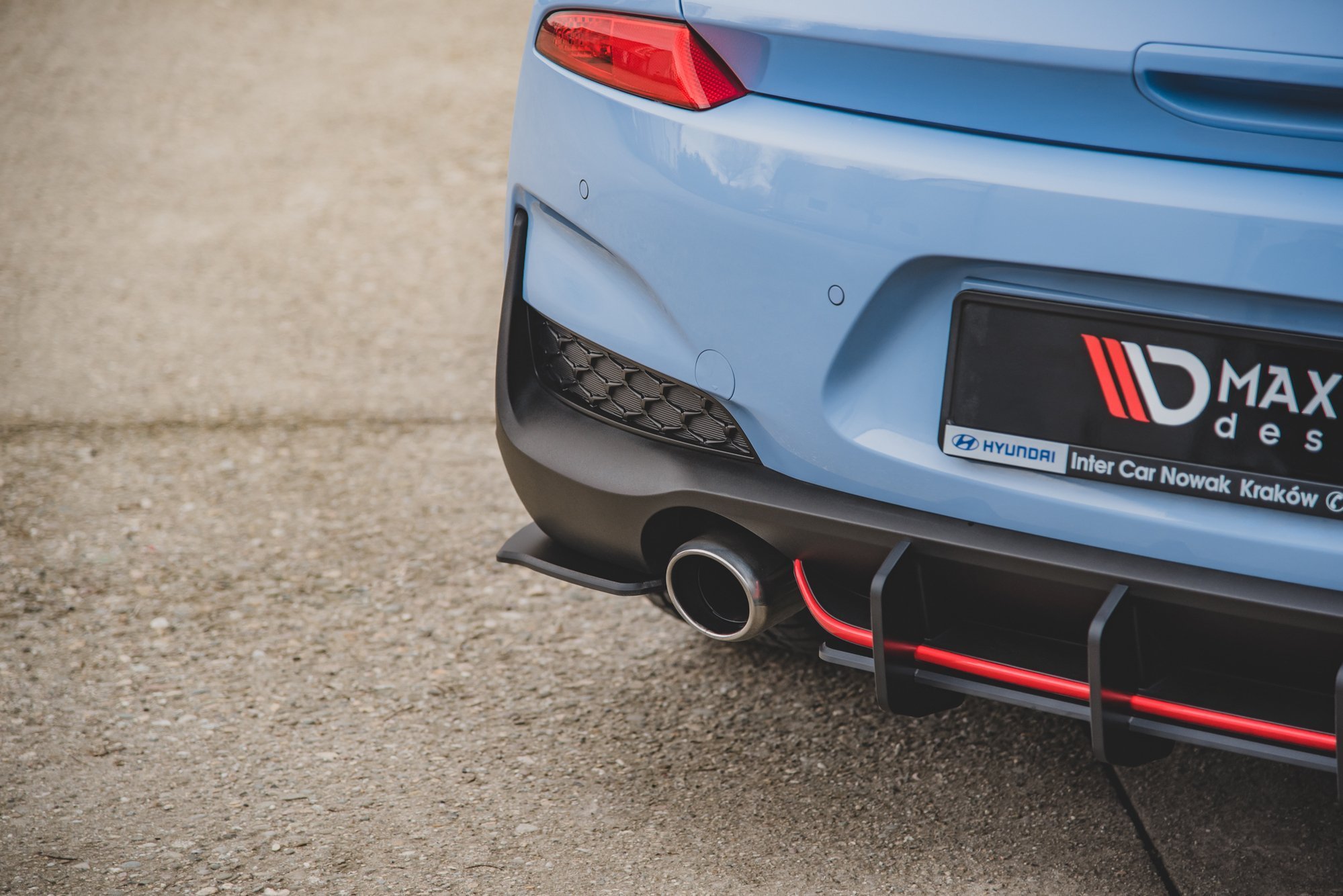 Street Pro Rear Side Splitters Hyundai I30 N Mk3 Hatchback - Image 5