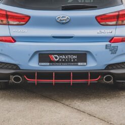 Alternative view of Street Pro Rear Side Splitters Hyundai I30 N Mk3 Hatchback
