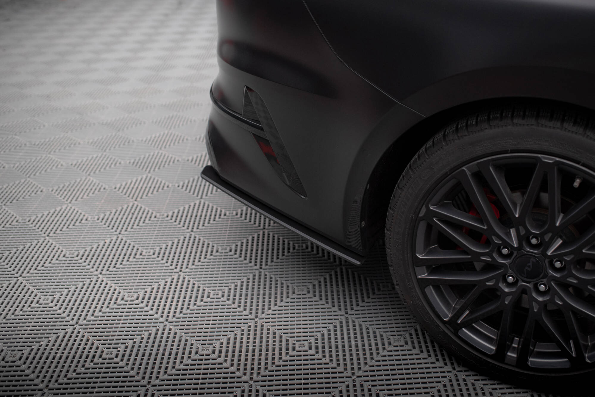 Street Pro Rear Side Splitters Kia Proceed GT Mk1 Facelift - Image 3
