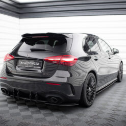 Alternative view of Street Pro Rear Side Splitters Mercedes-AMG A35 Hatchback W177