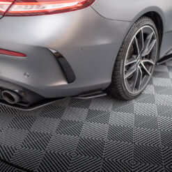 Street Pro Rear Side Splitters Mercedes-AMG C43 Coupe / Cabrio C205  Facelift / A205 Facelift