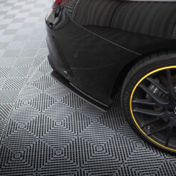 Alternative view of Street Pro Rear Side Splitters Mercedes-AMG CLA 45 C117 Facelift