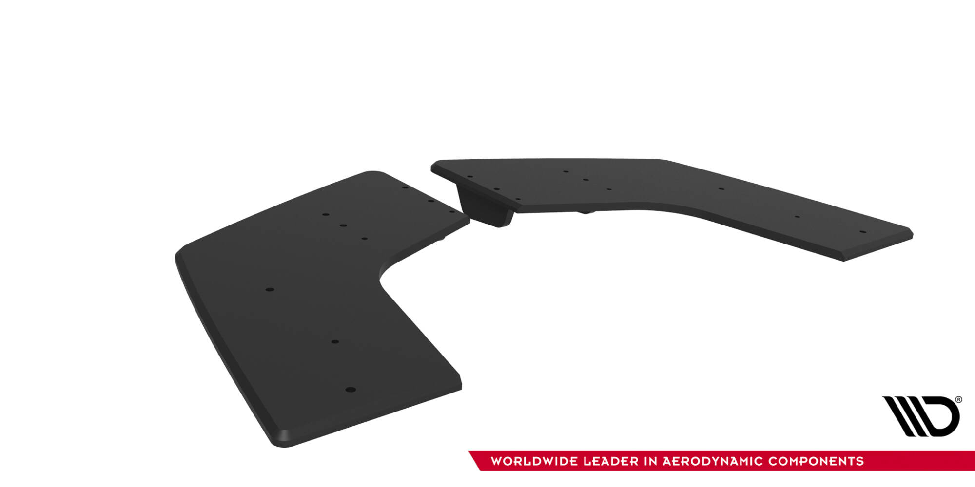 Street Pro Rear Side Splitters Mitsubishi Lancer EVO X - Image 6