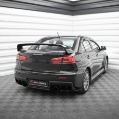 Alternative view of Street Pro Rear Side Splitters  Mitsubishi Lancer EVO X