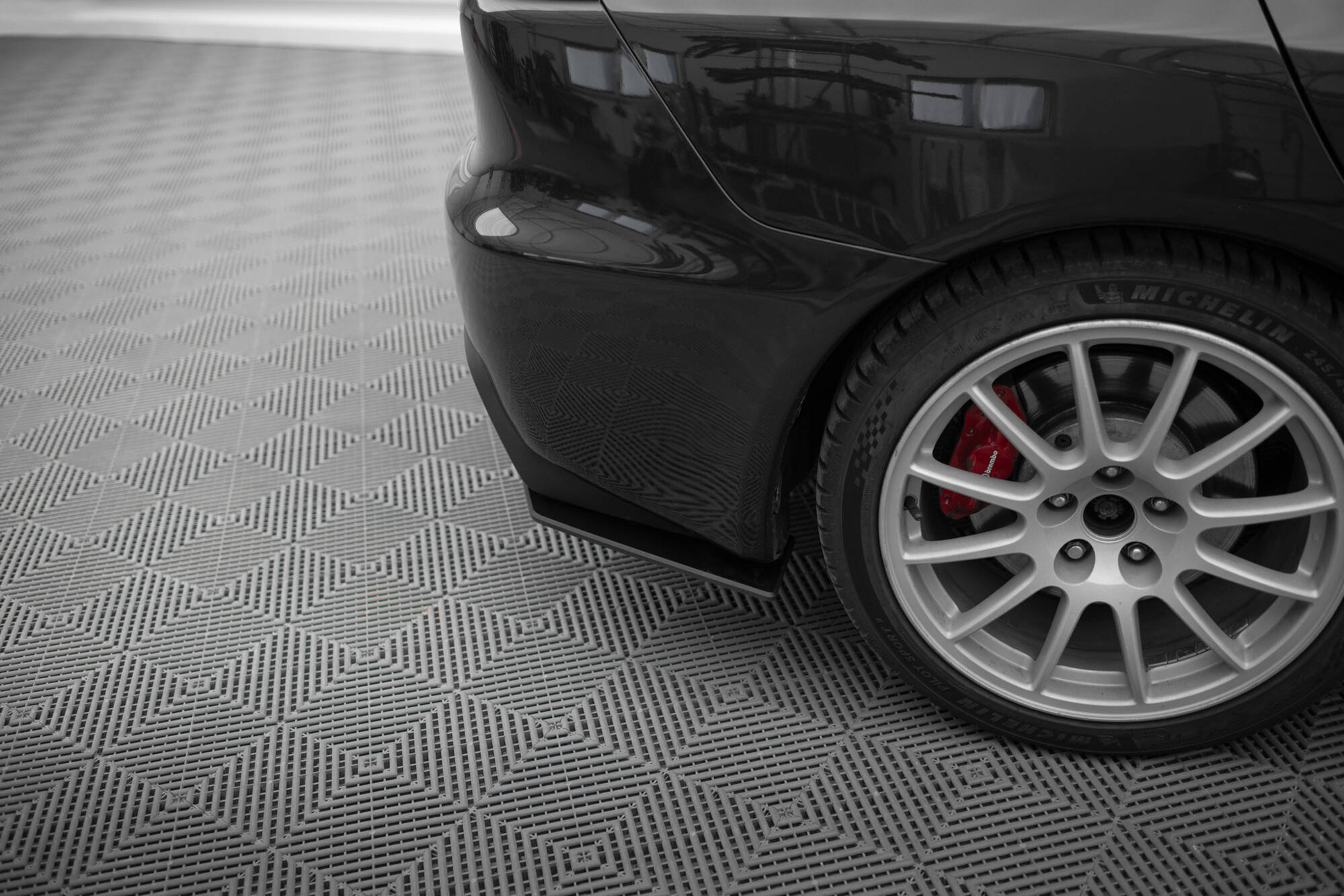 Street Pro Rear Side Splitters Mitsubishi Lancer EVO X - Image 3