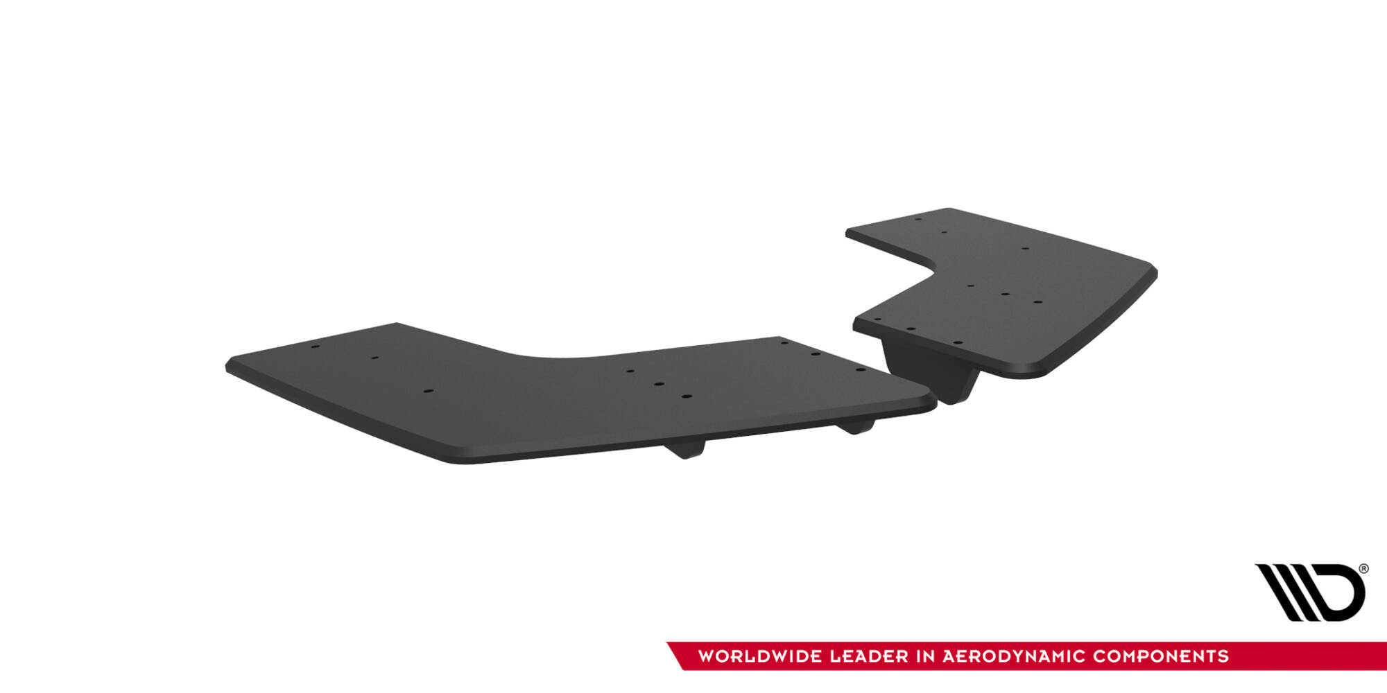Street Pro Rear Side Splitters Mitsubishi Lancer EVO X - Image 5
