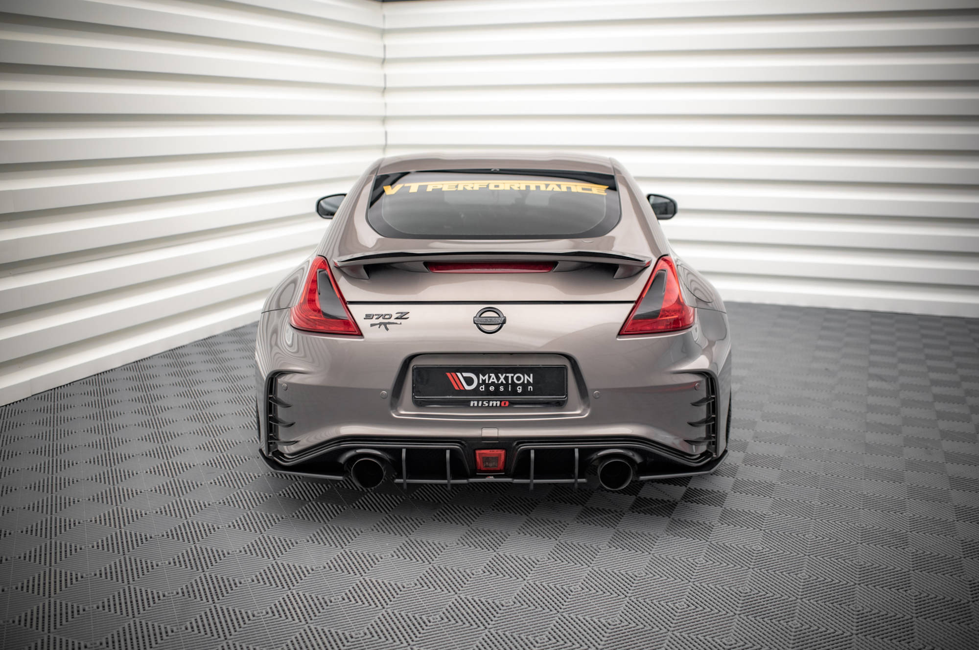 Street Pro Rear Side Splitters Nissan 370Z Nismo Facelift - Image 3
