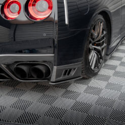 Street Pro Rear Side Splitters Nissan GTR R35 Facelift
