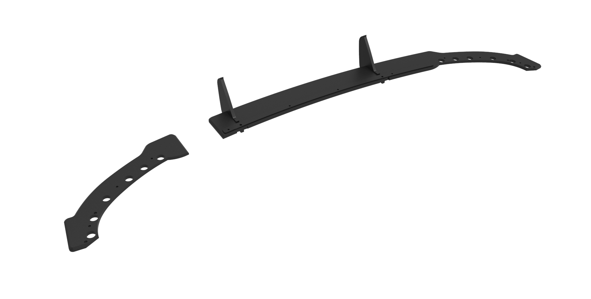 Street Pro Rear Side Splitters Peugeot 208 GT Mk2 - Image 7