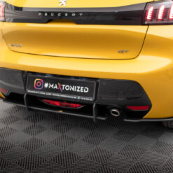 Street Pro Rear Side Splitters Peugeot 208 GT Mk2