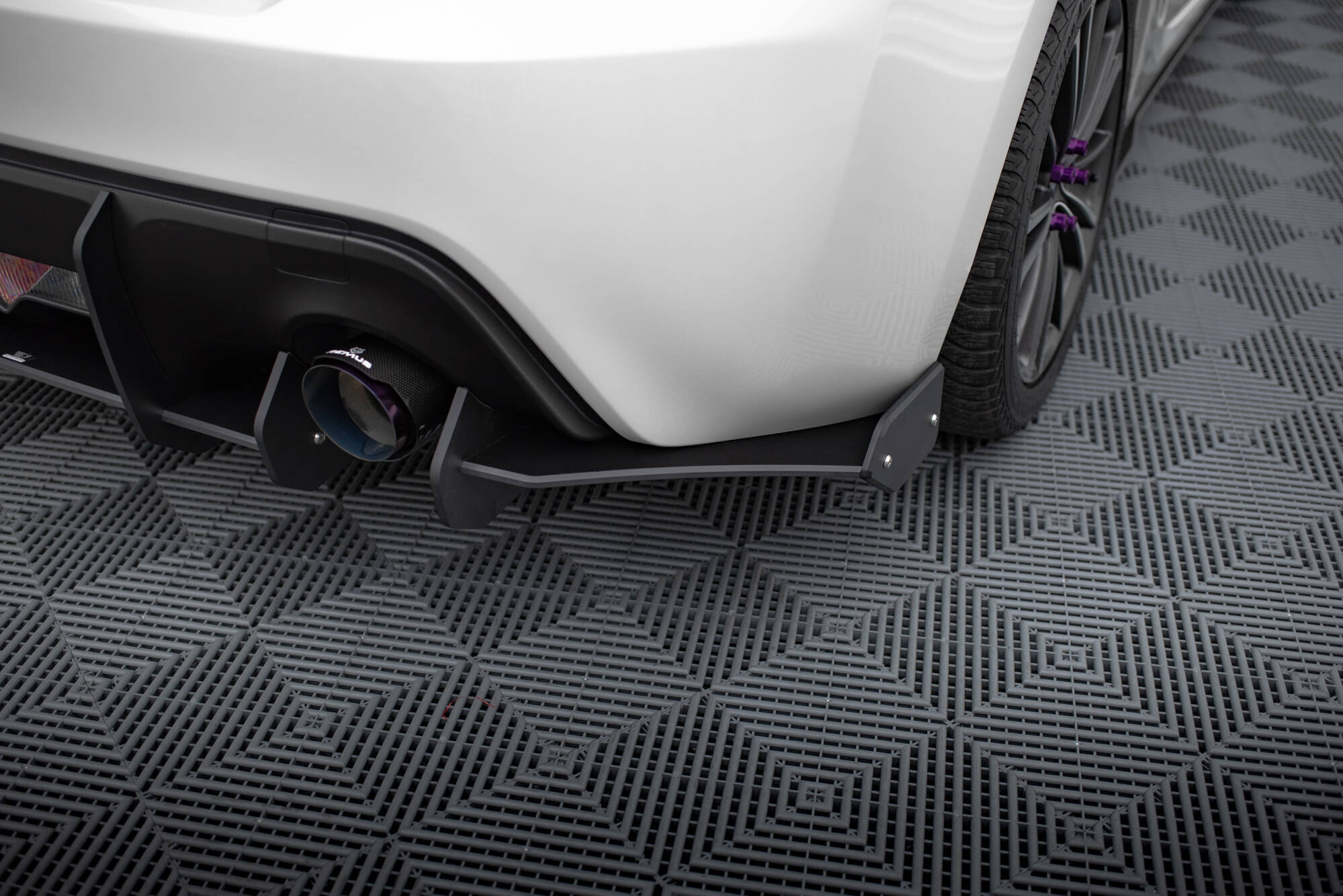 Street Pro Rear Side Splitters Subaru BRZ Mk1 / Mk1 Facelift - Image 2