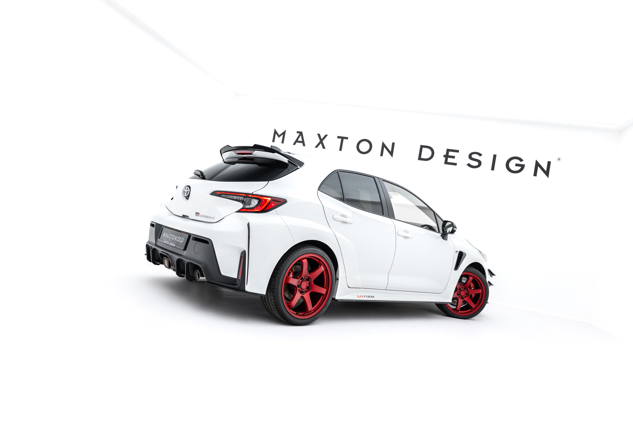 Street Pro Rear Side Splitters Toyota GR Corolla Mk12 - Image 3