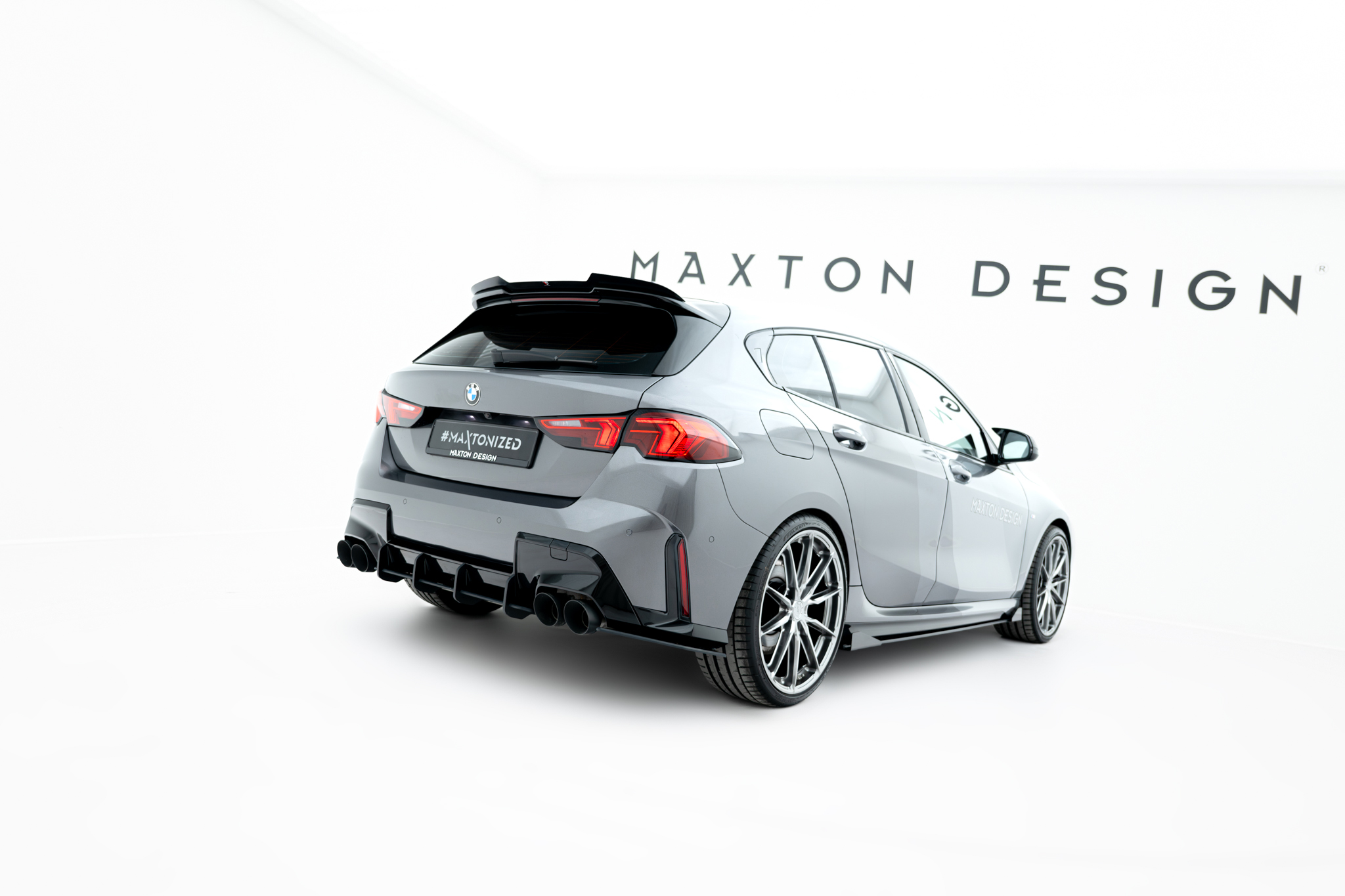 Street Pro Rear Side Splitters V.1 BMW M135i F70 - Image 3