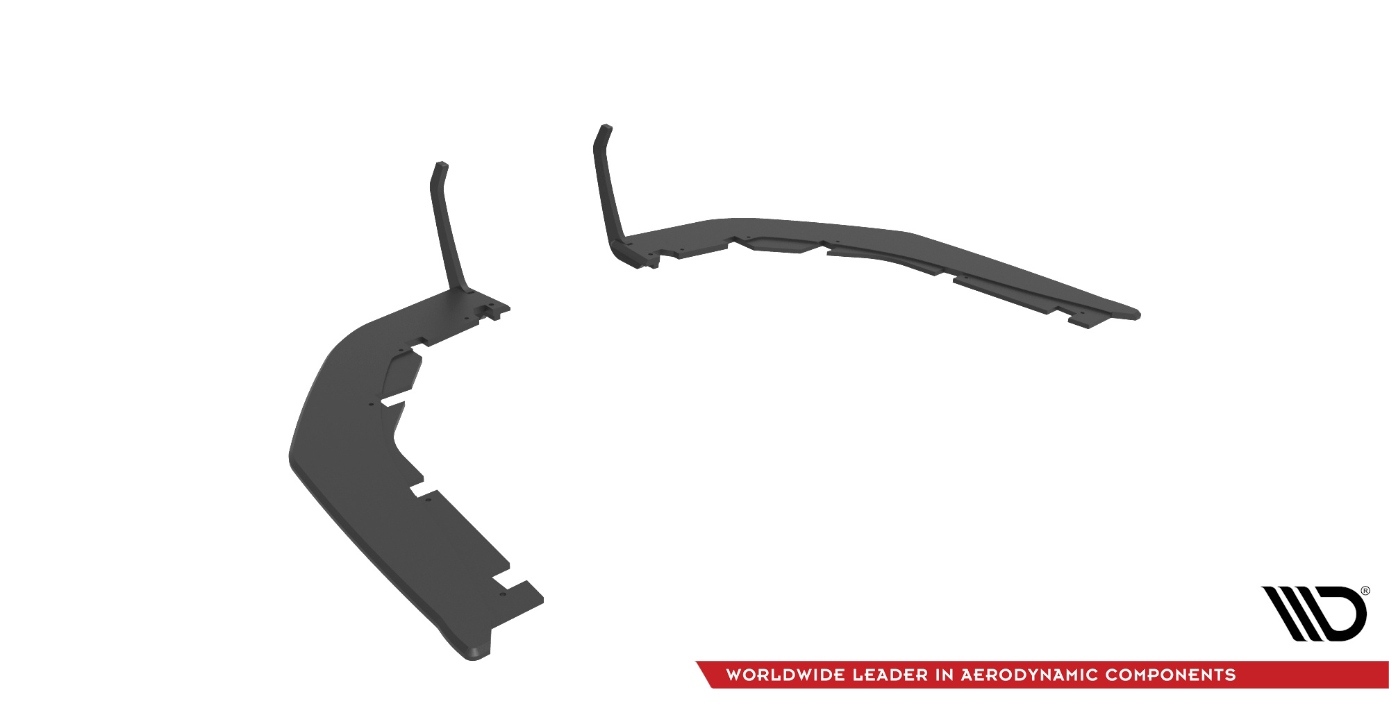 Street Pro Rear Side Splitters V.1 BMW M3 Sedan / Touring G80 / G81 - Image 4
