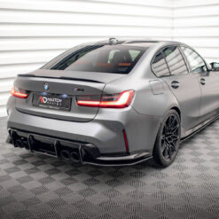 Alternative view of Street Pro Rear Side Splitters V.1 BMW M3 Sedan / Touring G80 / G81
