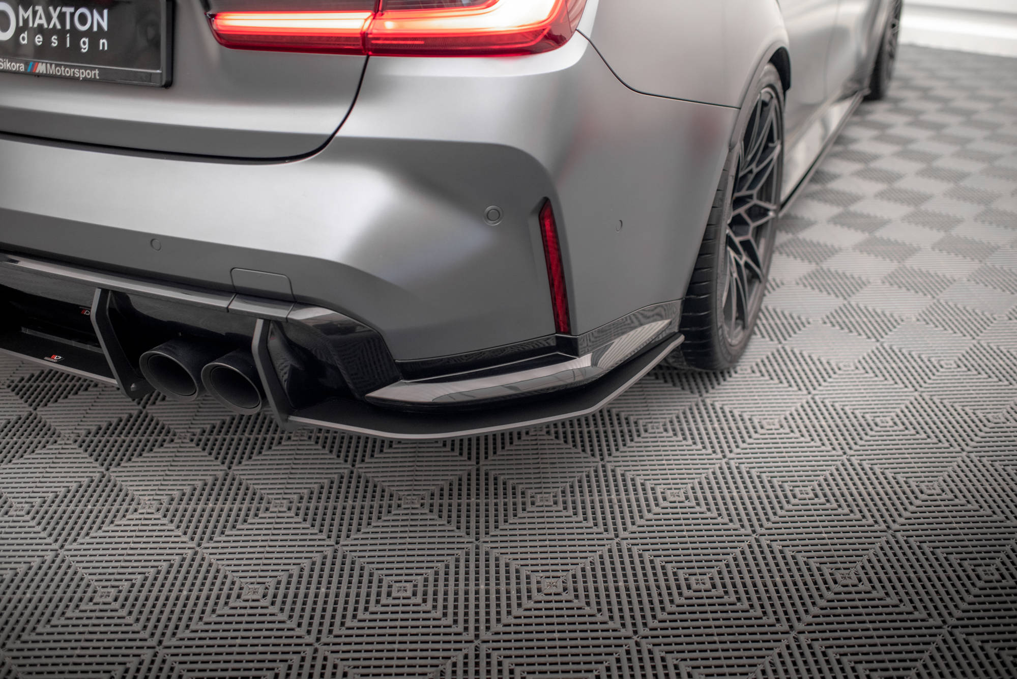 Street Pro Rear Side Splitters V.1 BMW M3 Sedan / Touring G80 / G81