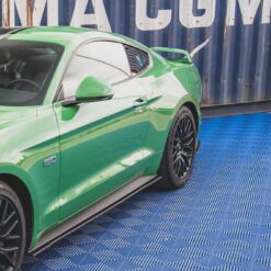 Alternative view of Street Pro Rear Side Splitters V.1 Ford Mustang GT Mk6 Facelift