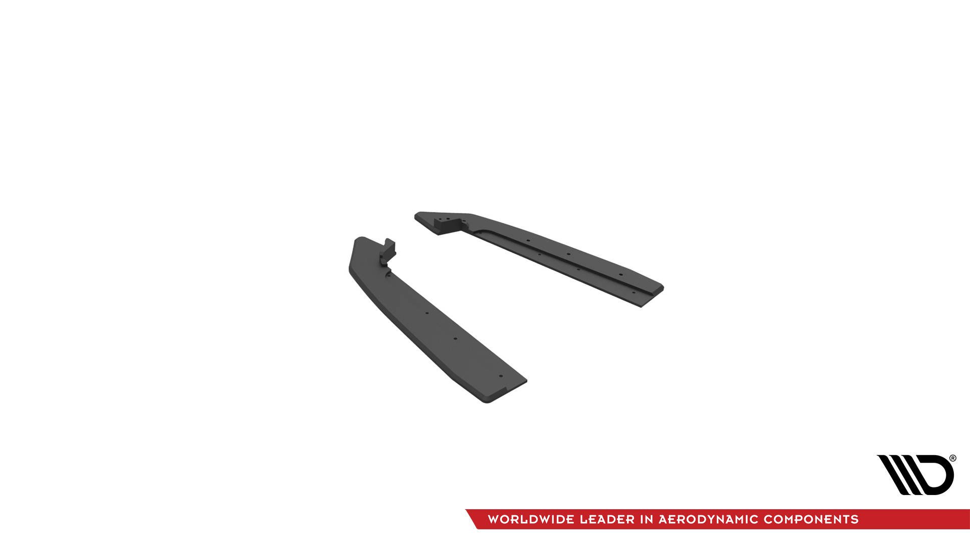 Street Pro Rear Side Splitters V.1 Ford Mustang GT Mk6 Facelift - Image 3