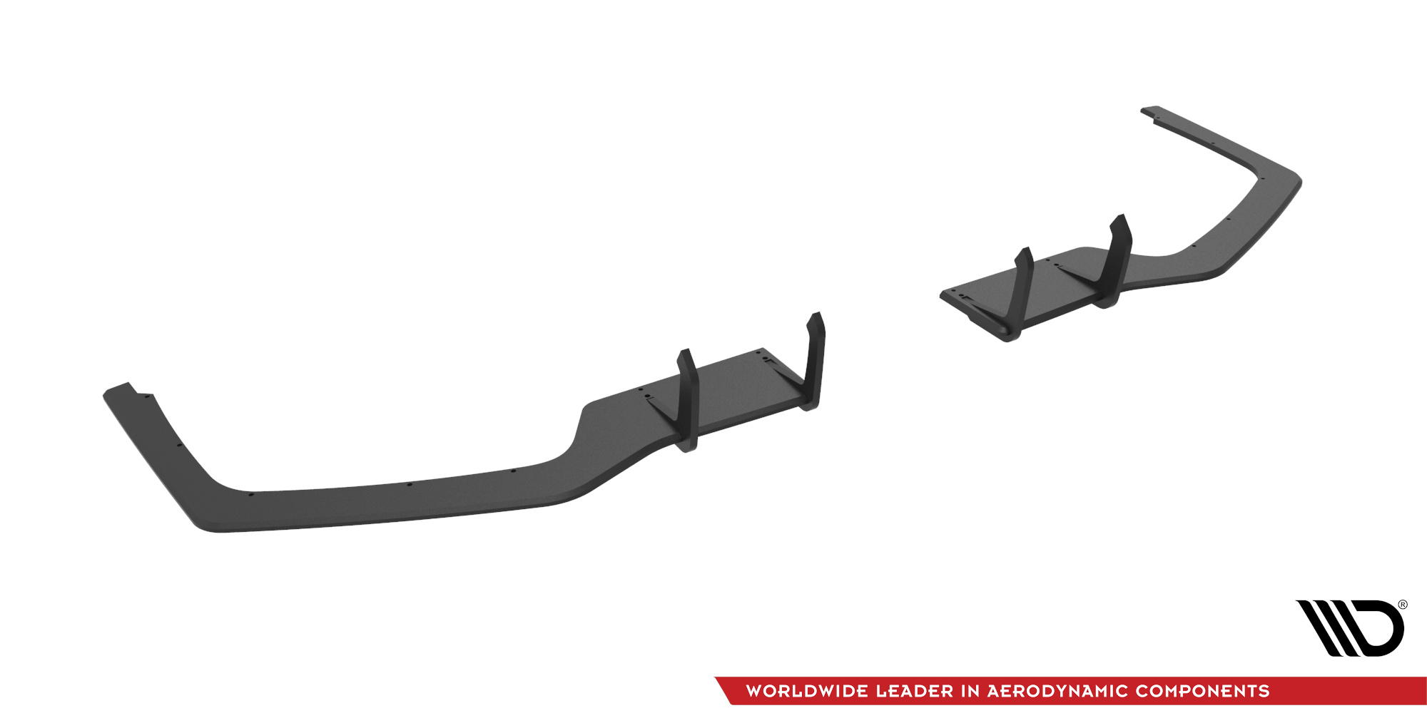 Street Pro Rear Side Splitters V.1 Honda Civic Sport Mk 10 Facelift - Image 5