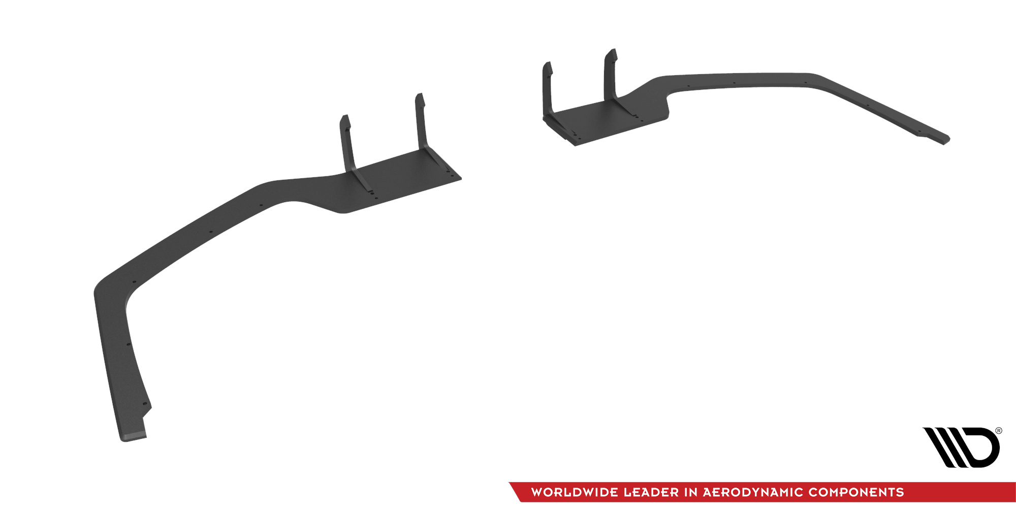 Street Pro Rear Side Splitters V.1 Honda Civic Sport Mk 10 Facelift - Image 6