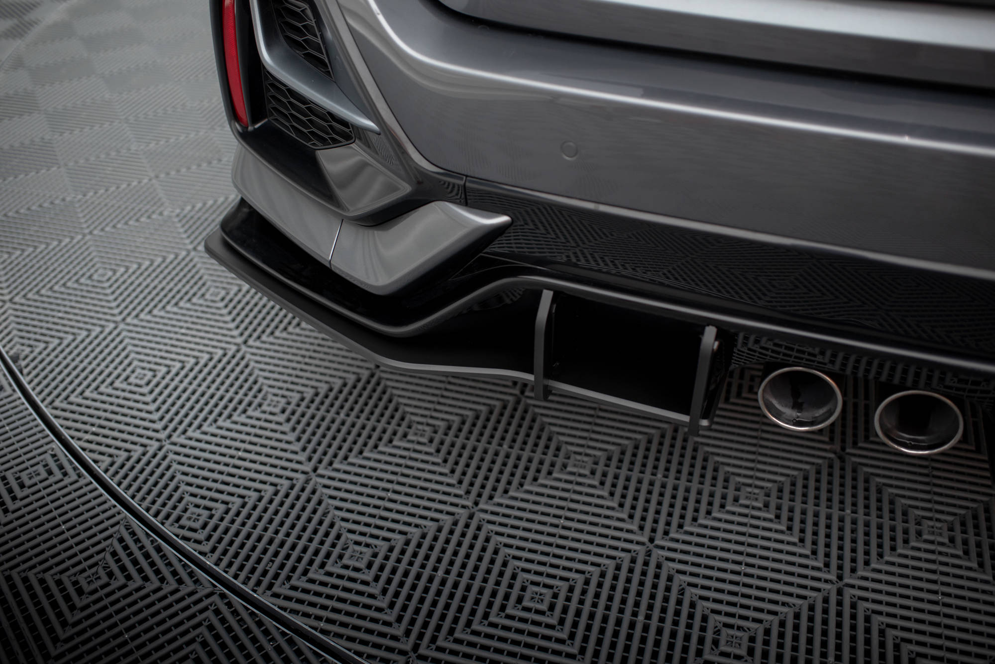 Street Pro Rear Side Splitters V.1 Honda Civic Sport Mk 10 Facelift - Image 3