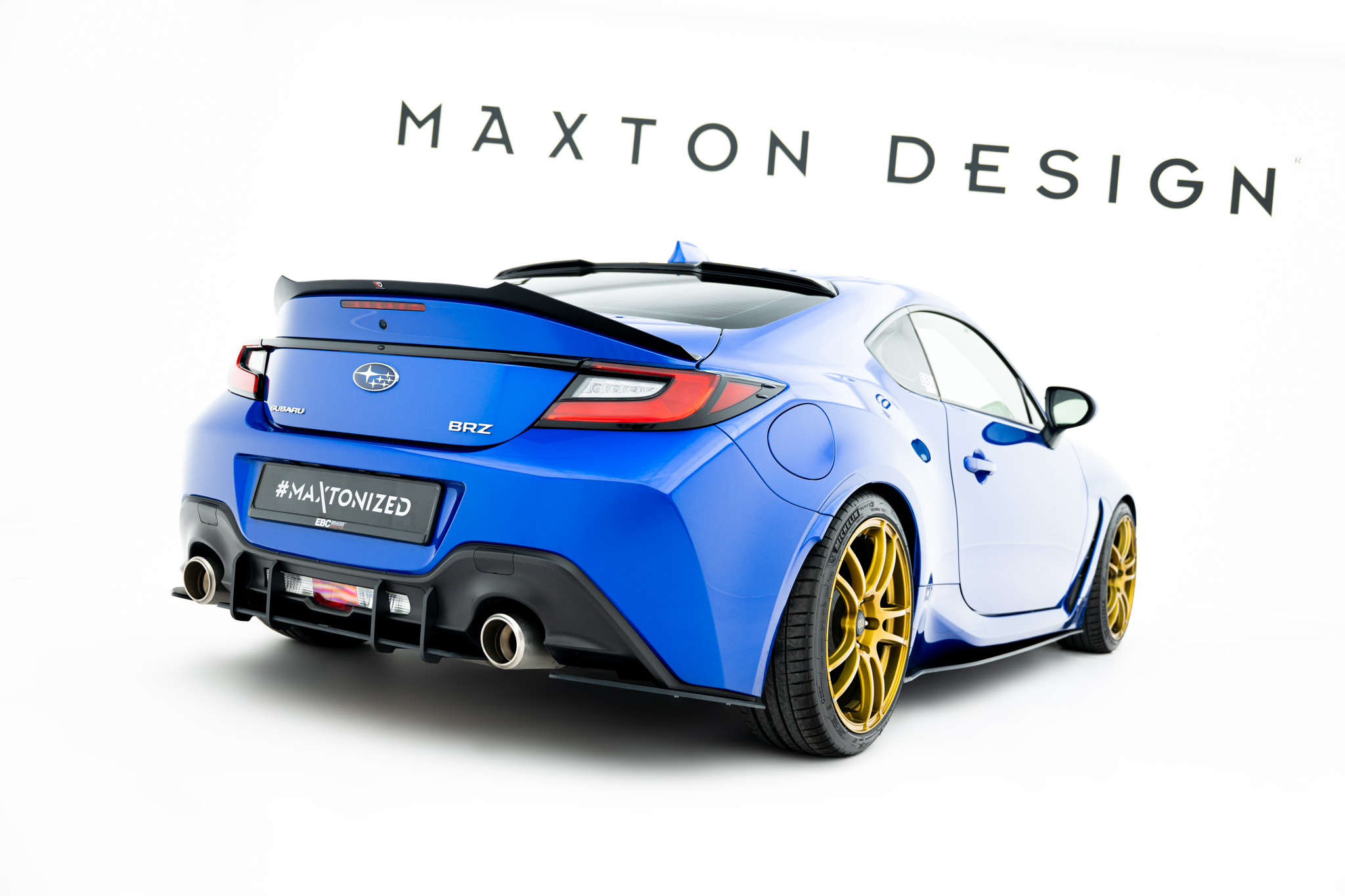 Street Pro Rear Side Splitters V.1 Subaru BRZ Mk2 - Image 2