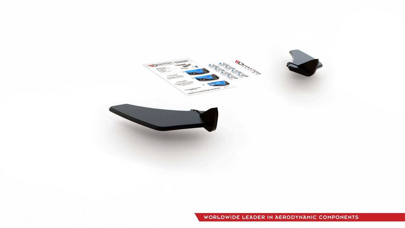Street Pro Rear Side Splitters V.1 VW Golf 7 GTI - Image 12