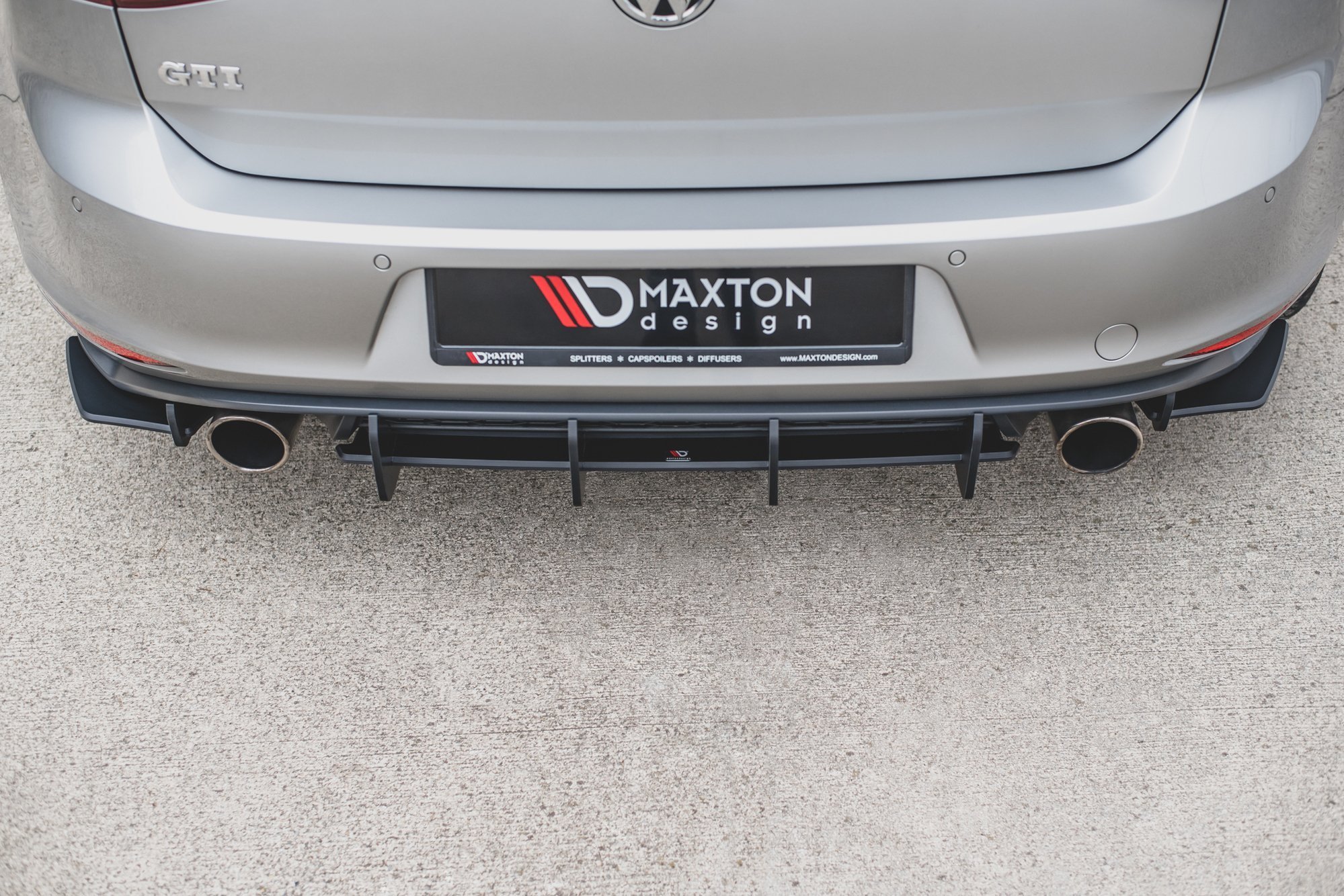 Street Pro Rear Side Splitters V.1 VW Golf 7 GTI - Image 3